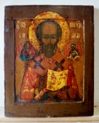 Russian Icon - St. Nicholas the Wonderworker of Myra