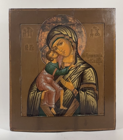 Fine Russian icon - Feodorovsky Mother of God